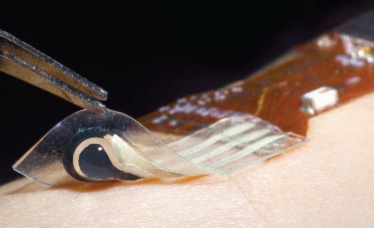 Wearable Stretchable Sensor by NUS and A*STAR Revolutionizes Solid-State Skin Biomarker Detection