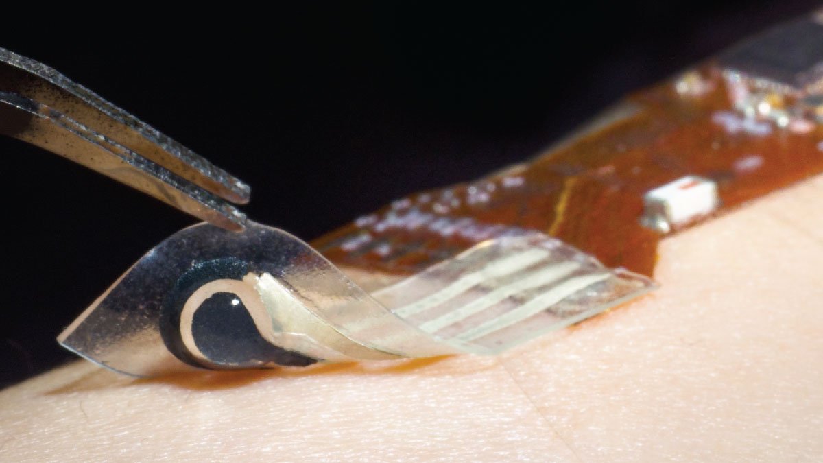 Wearable Stretchable Sensor by NUS and A*STAR Revolutionizes Solid-State Skin Biomarker Detection